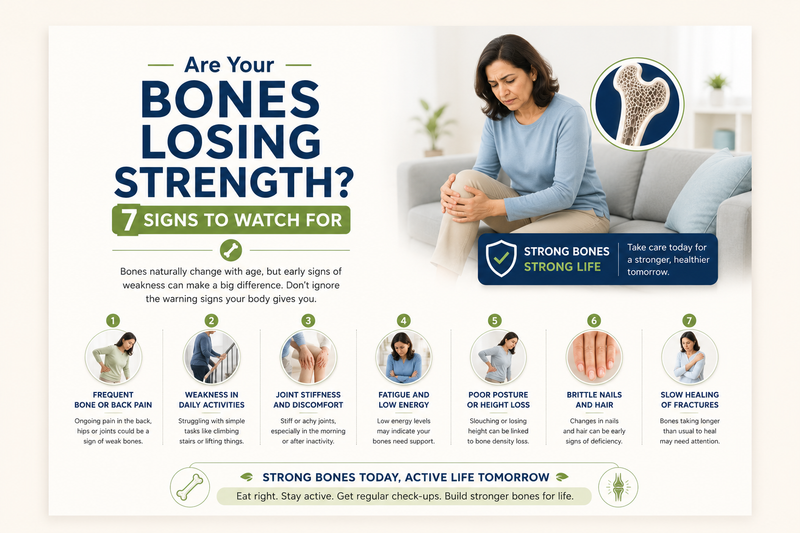 Are Your Bones Losing Strength? 7 Signs to Watch For
