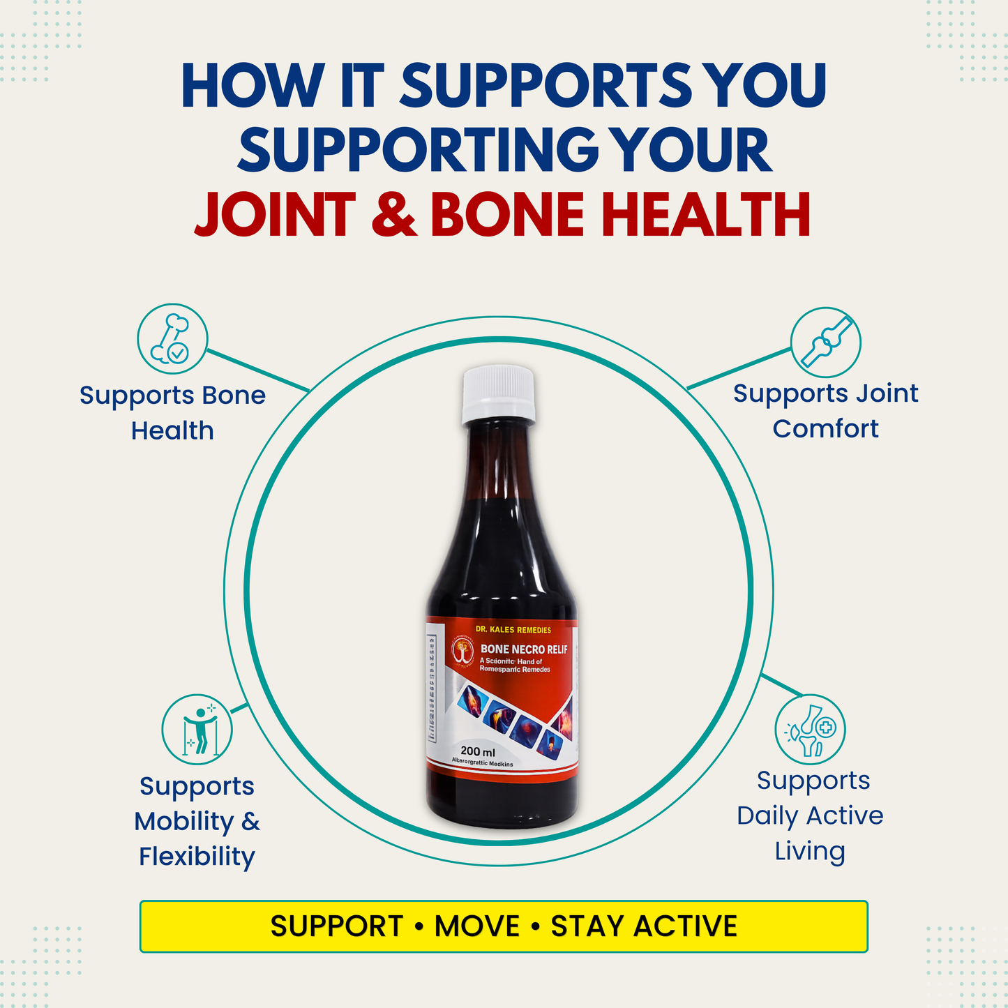 Bone Necro Relif Syrup 200ml (PACK OF 3)