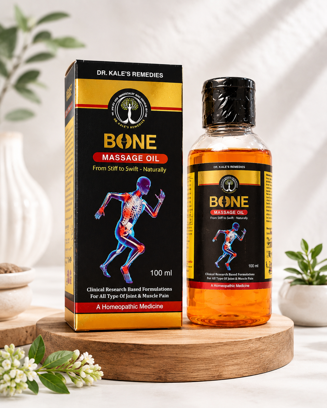 Bone Massage Oil - 100 ml (Pack of 3)