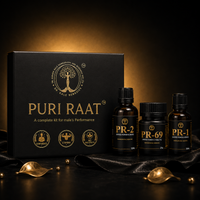 PURI RAAT™️  Complete Male Vitality & Performance Support Kit